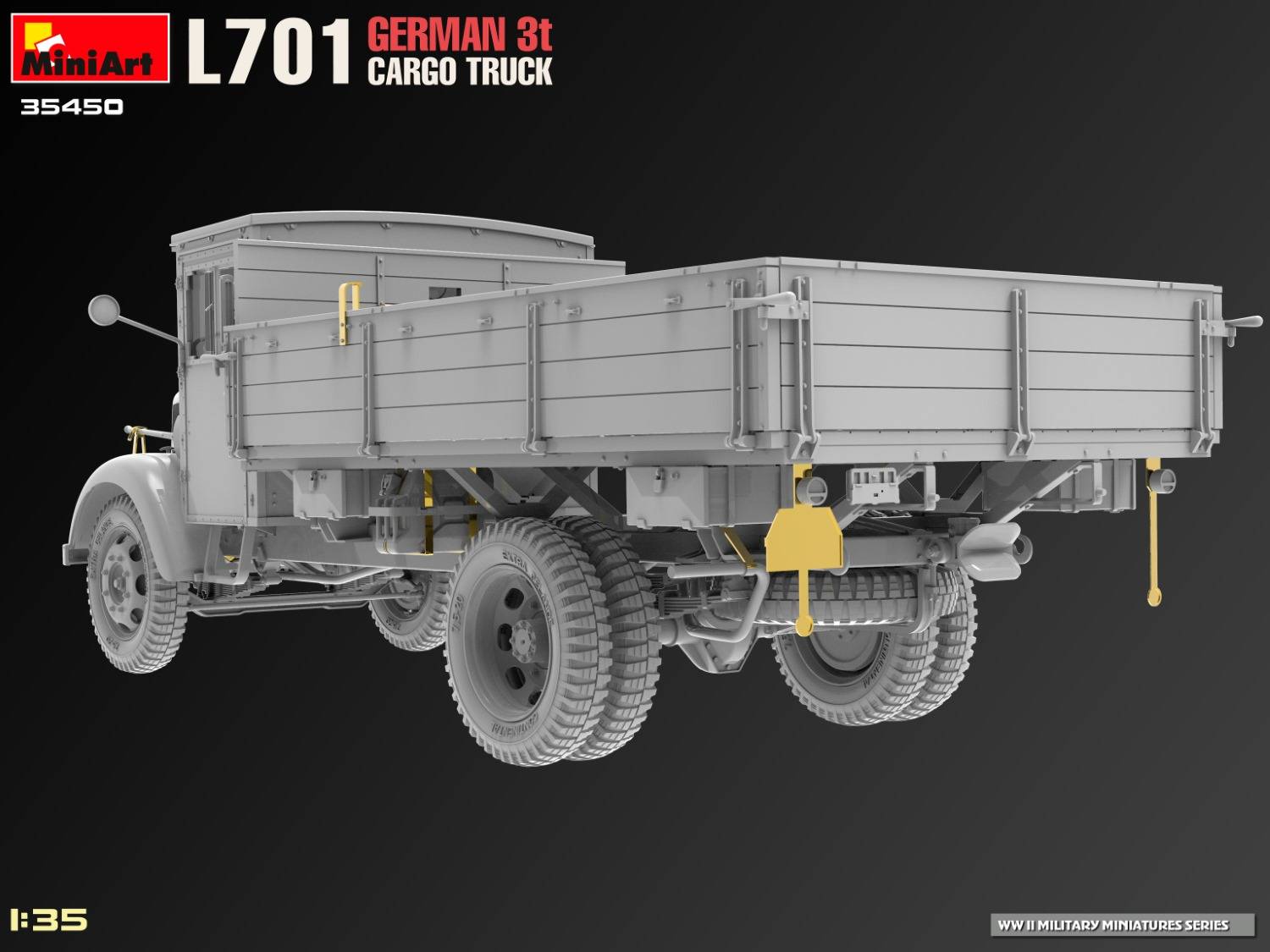 L701 GERMAN 3T CARGO TRUCK – Image 12