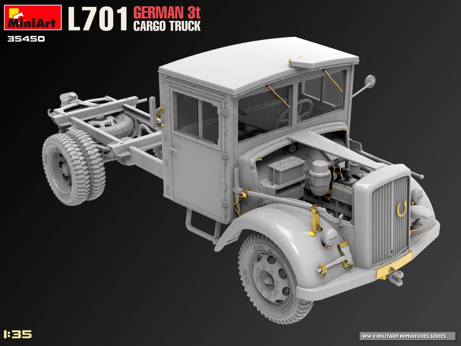 L701 GERMAN 3T CARGO TRUCK – Image 15