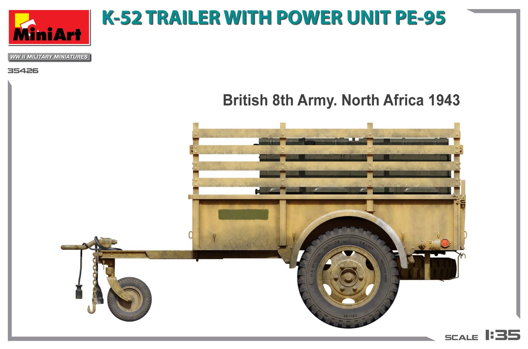 K-52 TRAILER w/POWER UNIT PE-95 – Image 5