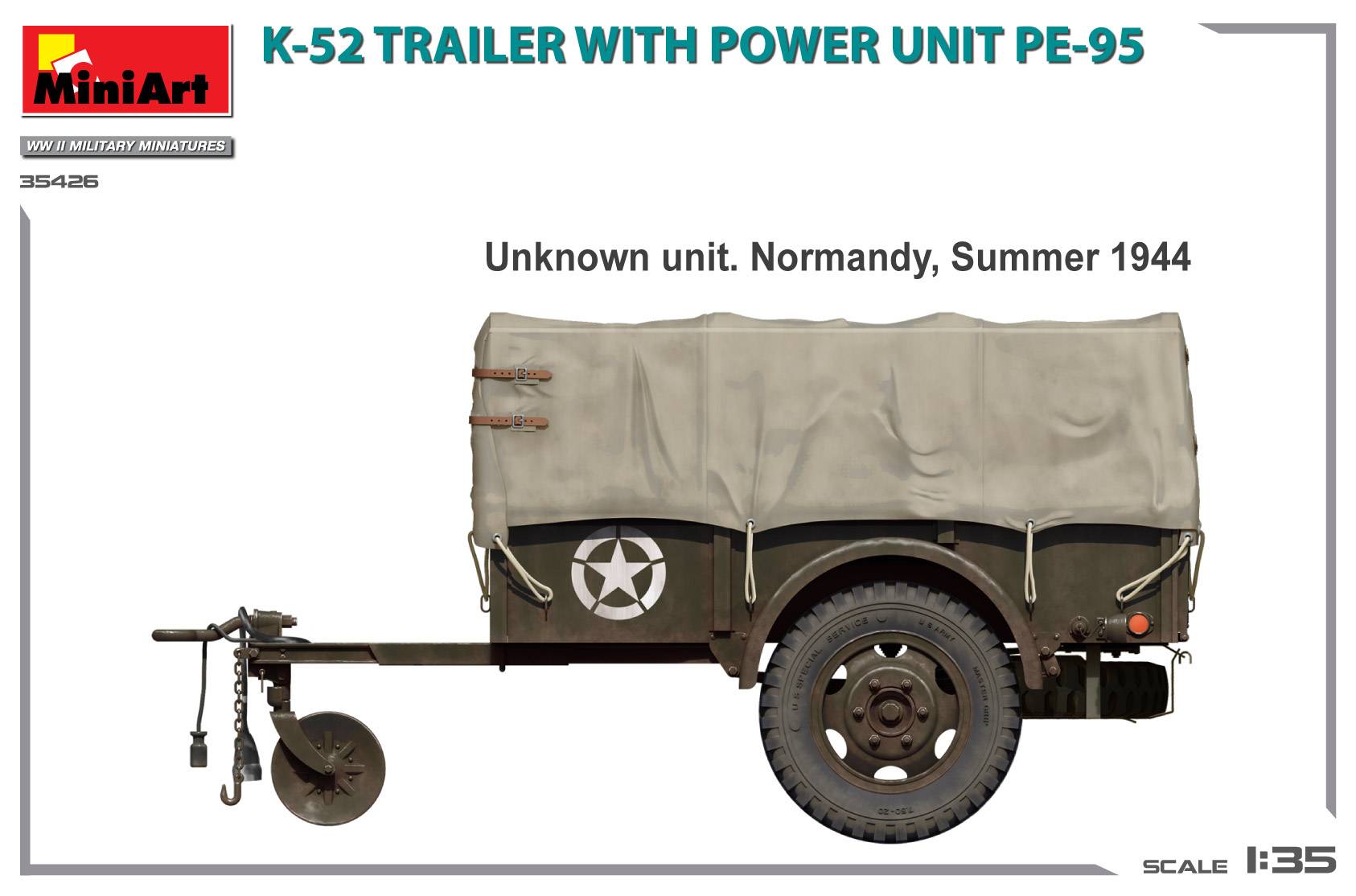 K-52 TRAILER w/POWER UNIT PE-95 – Image 6