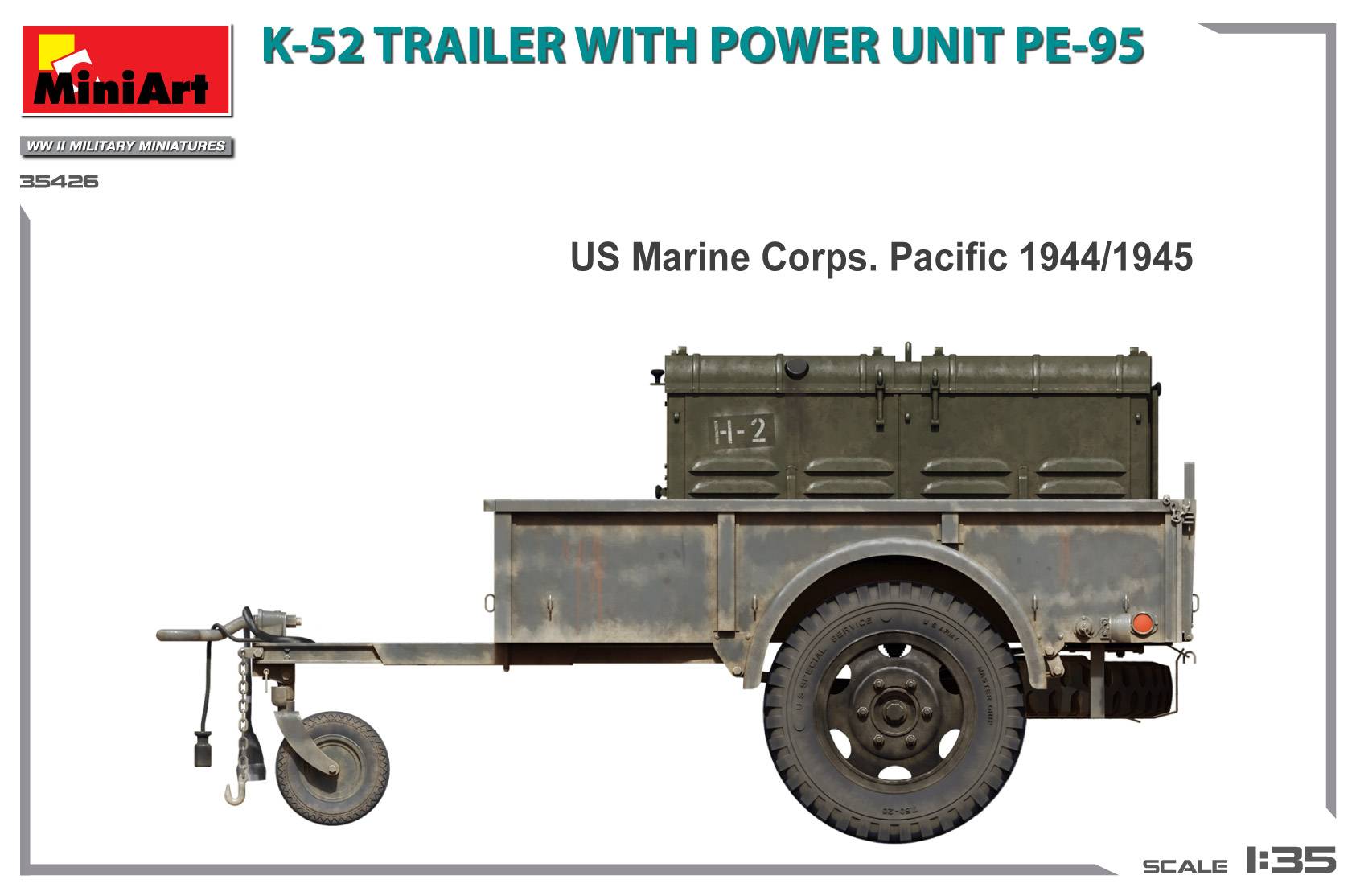 K-52 TRAILER w/POWER UNIT PE-95 – Image 7