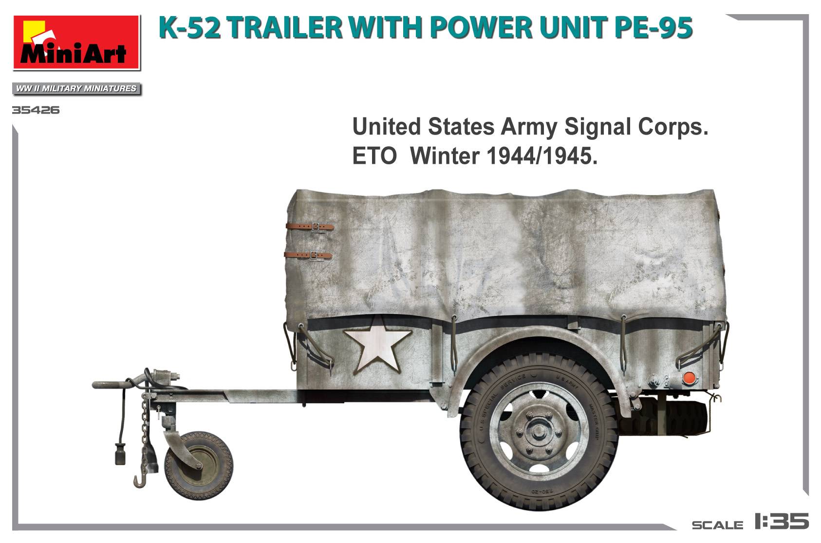 K-52 TRAILER w/POWER UNIT PE-95 – Image 8