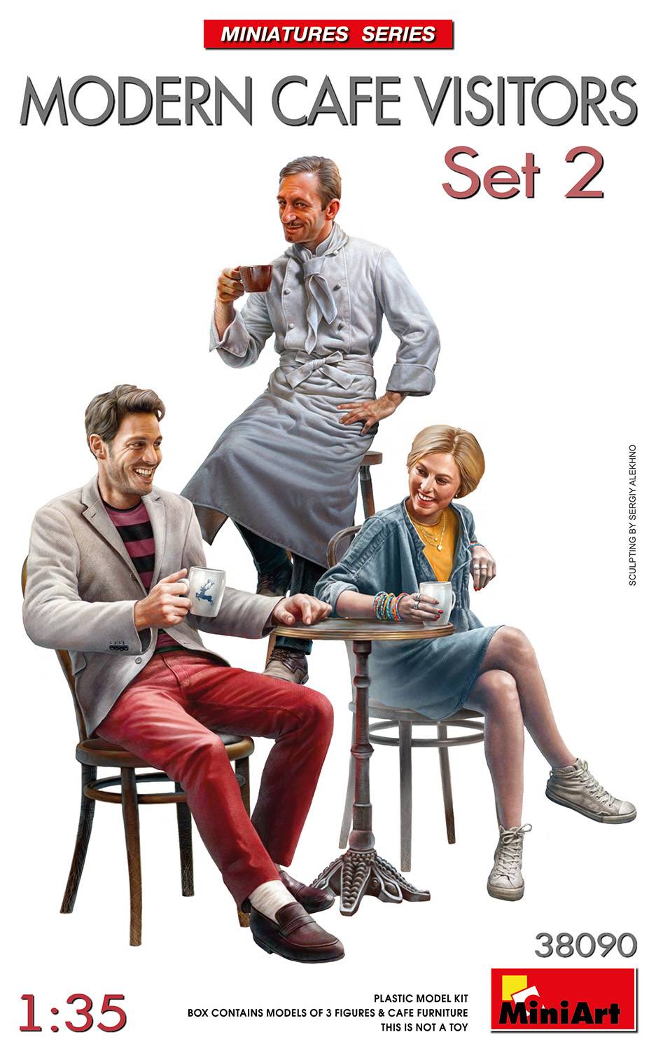MODERN CAFE VISITORS SET 2