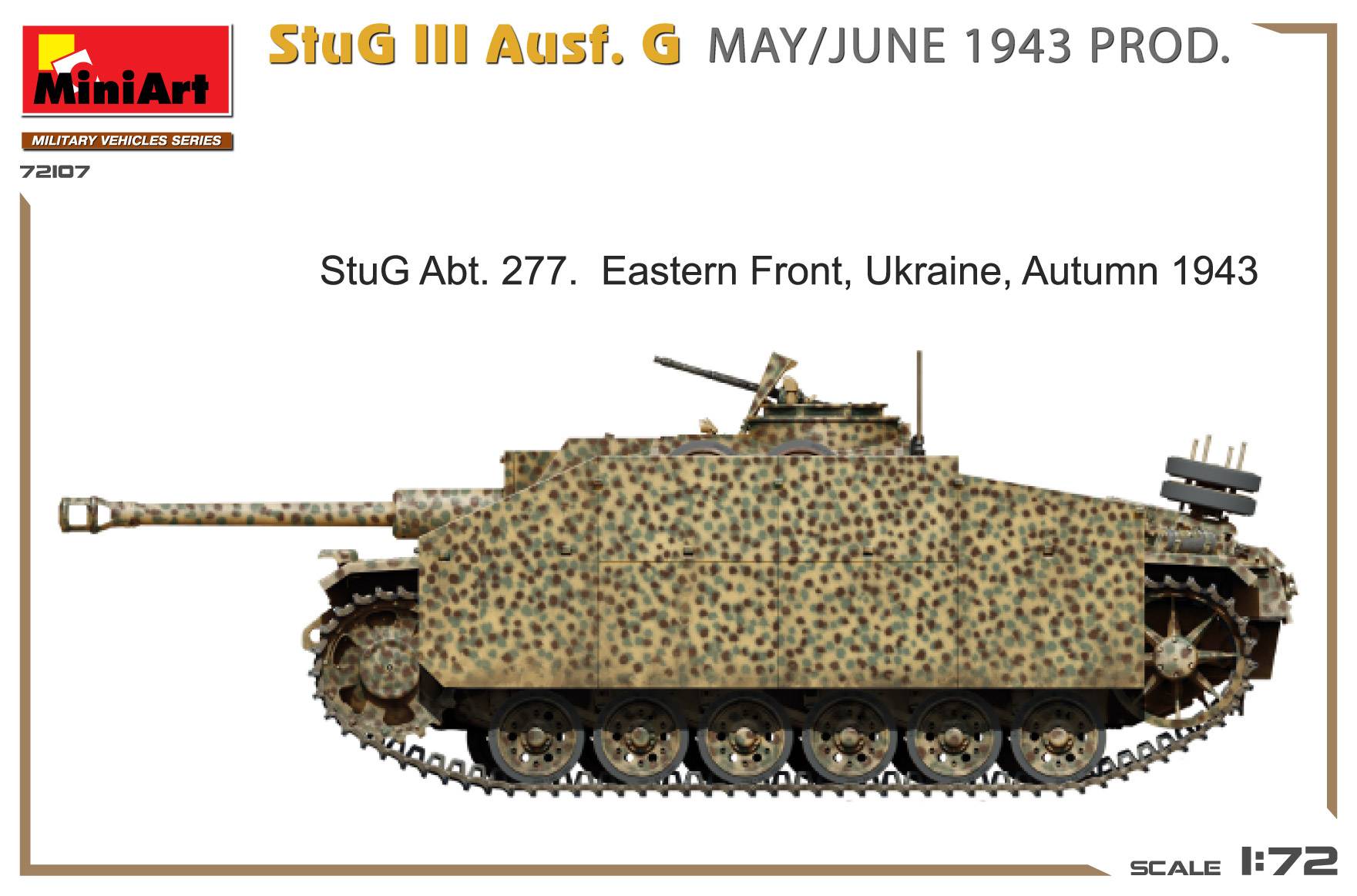 StuG III Ausf. G MAY/JUNE 1943 PROD. – Image 4