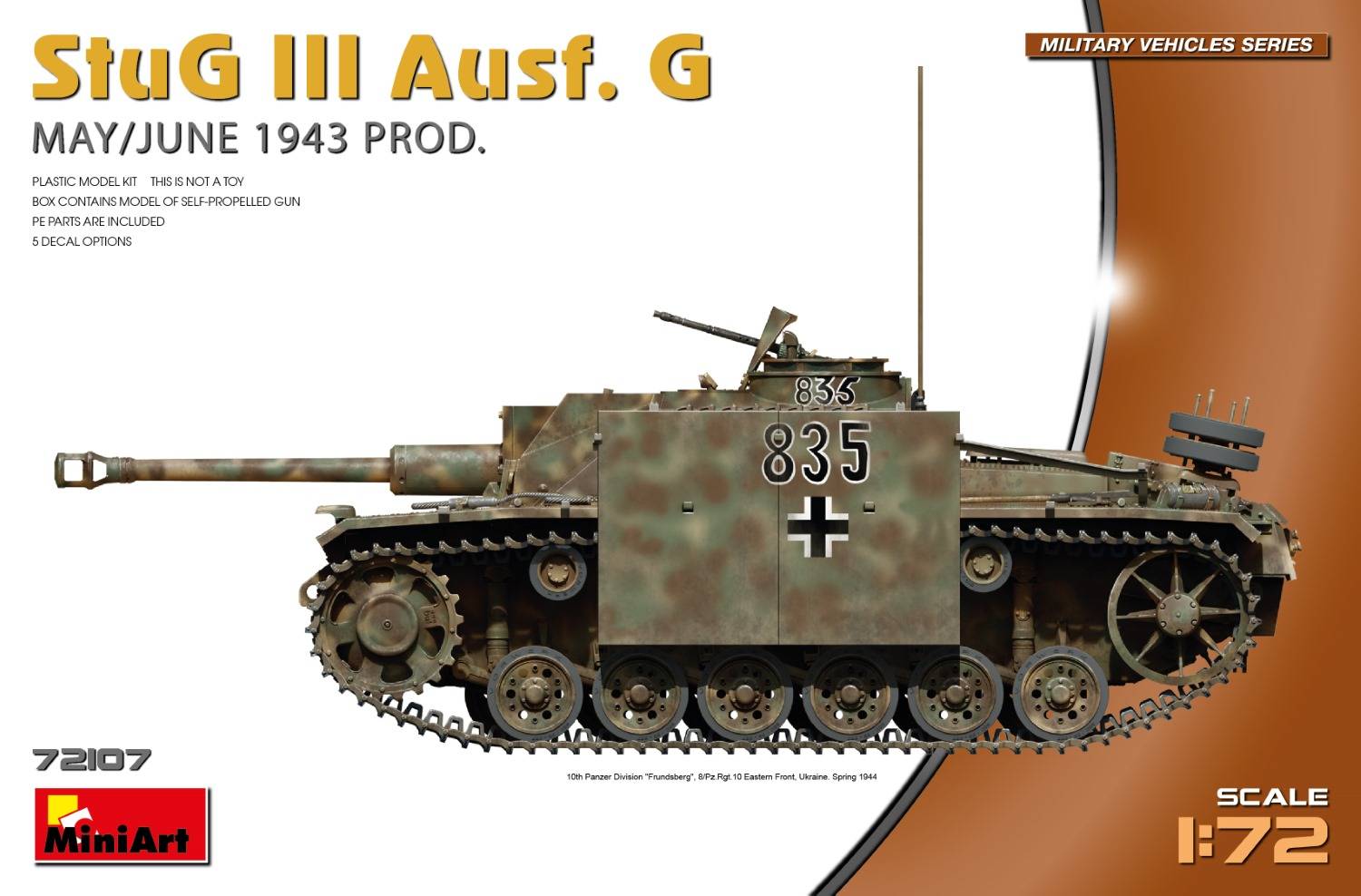 StuG III Ausf. G MAY/JUNE 1943 PROD.