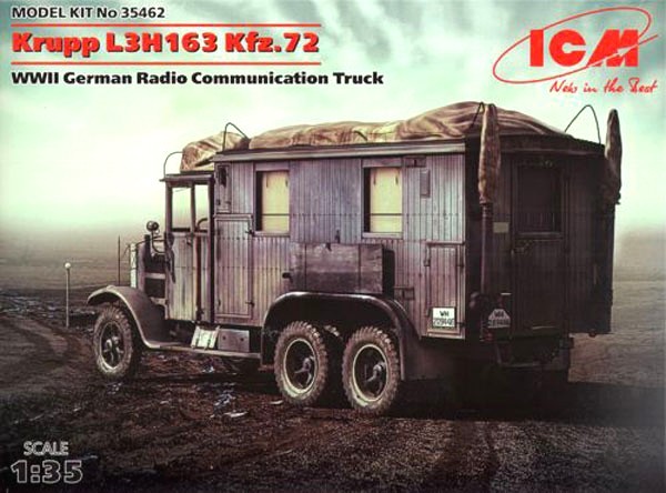 Krupp L3H163 Kfz.72 WWII German Radio Communication Truck