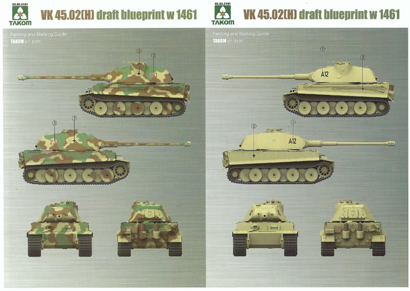 VK45.02(H) Draft Blueprint w1461 – Image 3