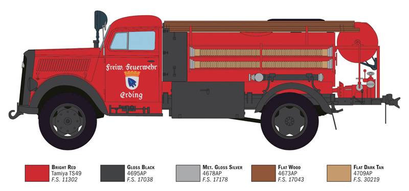 OPEL BLITZ FIRE TRUCK – Image 8