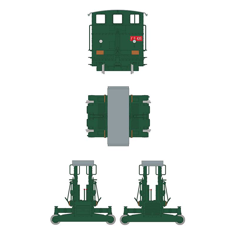 AUTOMOTORE FS 206/207/208 SOGLIOLA RAIL SHUNTER – Image 3