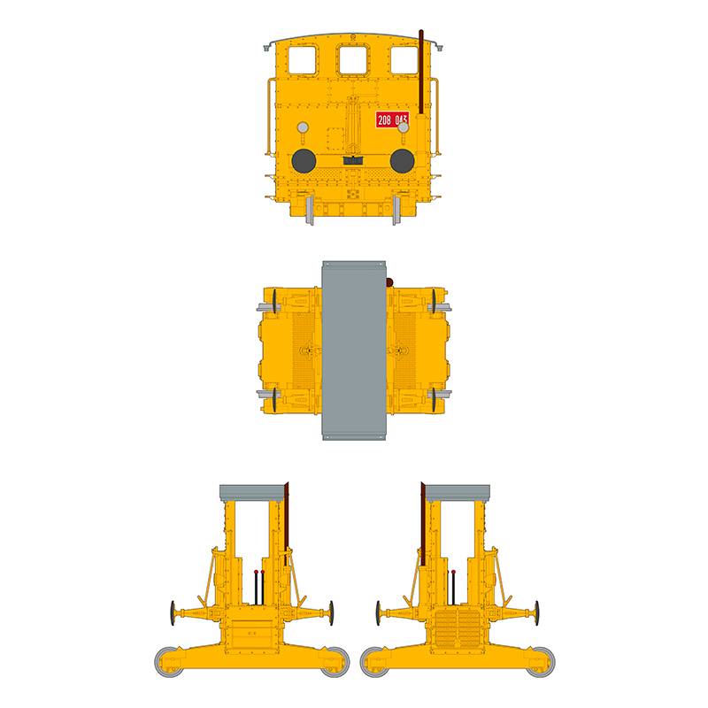 AUTOMOTORE FS 206/207/208 SOGLIOLA RAIL SHUNTER – Image 5