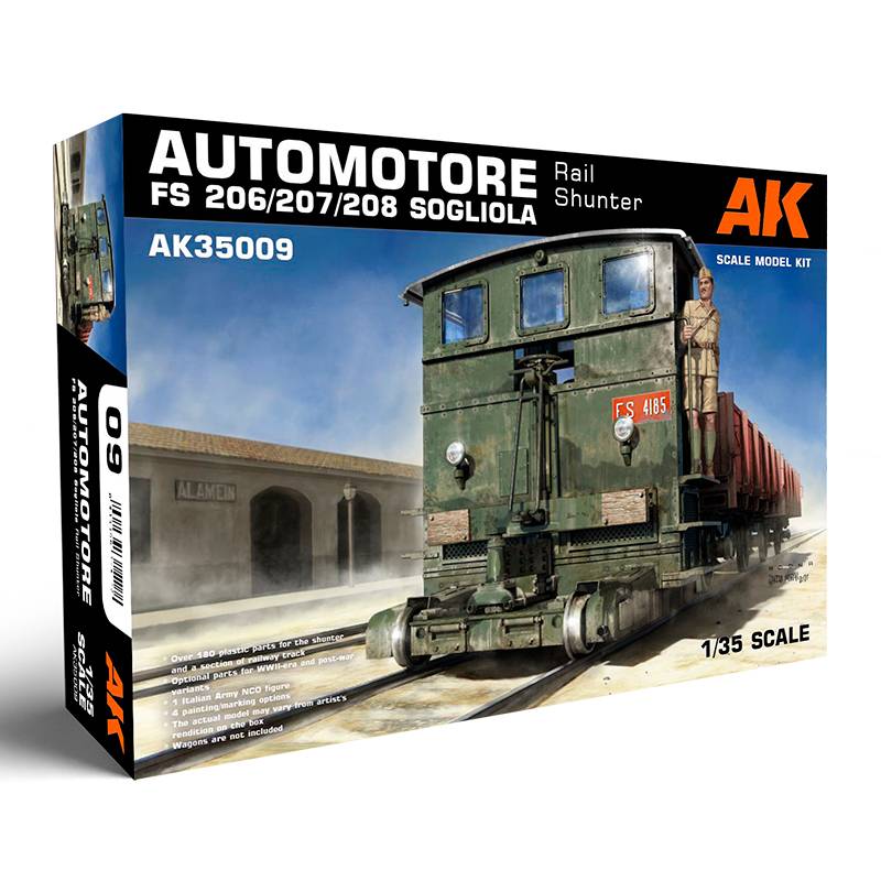 AUTOMOTORE FS 206/207/208 SOGLIOLA RAIL SHUNTER