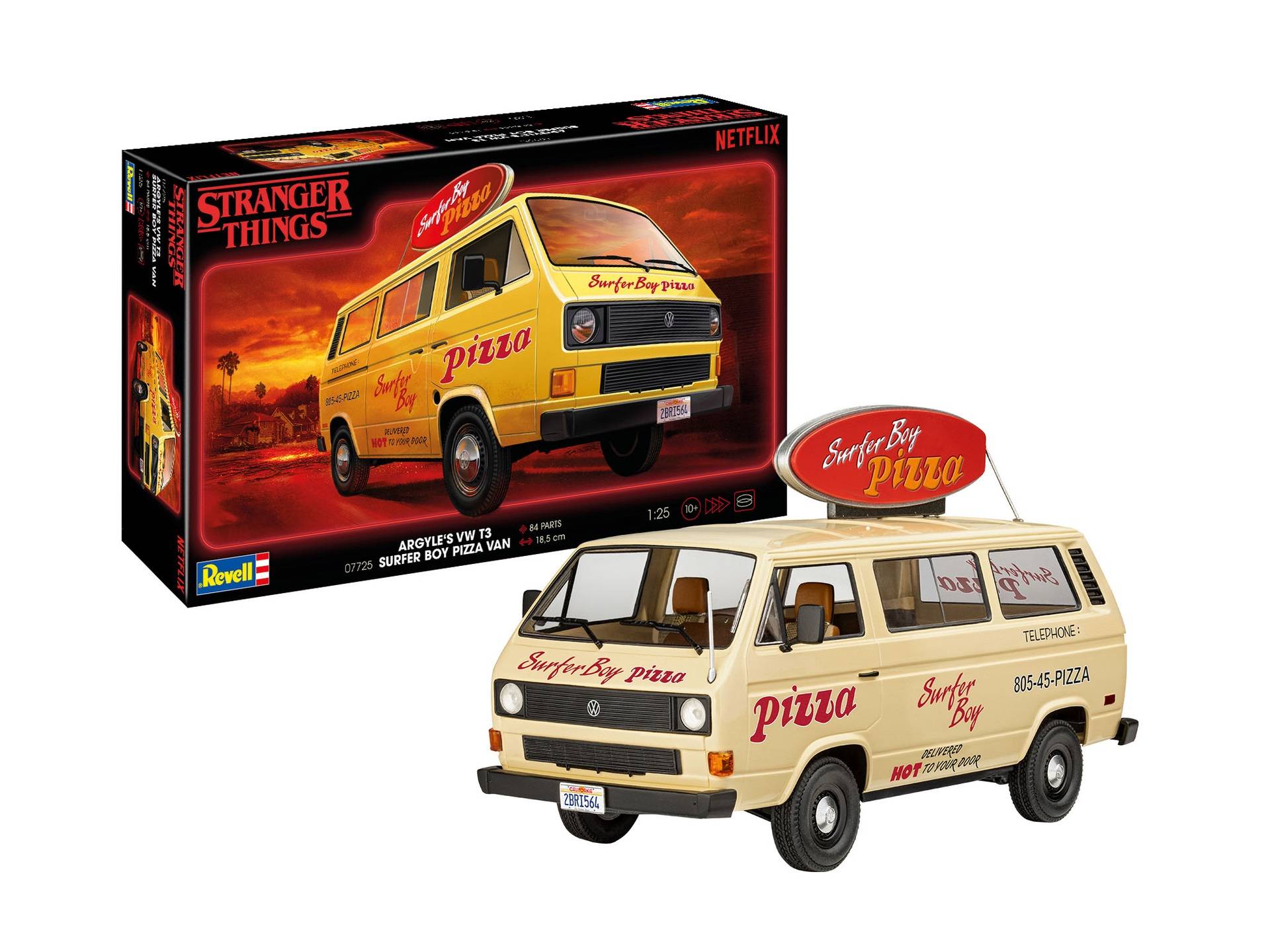 Stranger Things Surfer Boy VW Pizza Van – Image 2