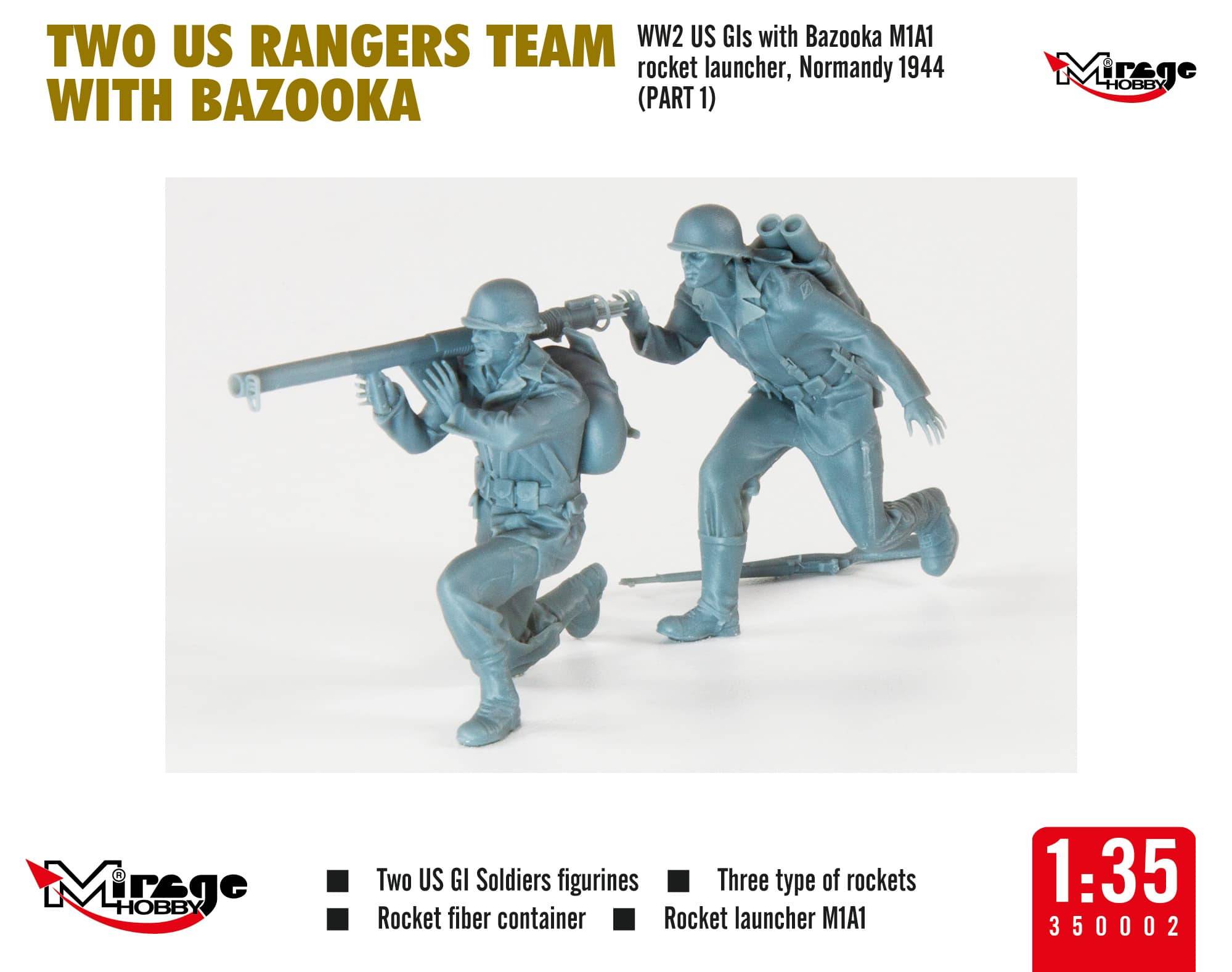 TWO US RANGERS TEAM WITH BAZOOKA – Image 7
