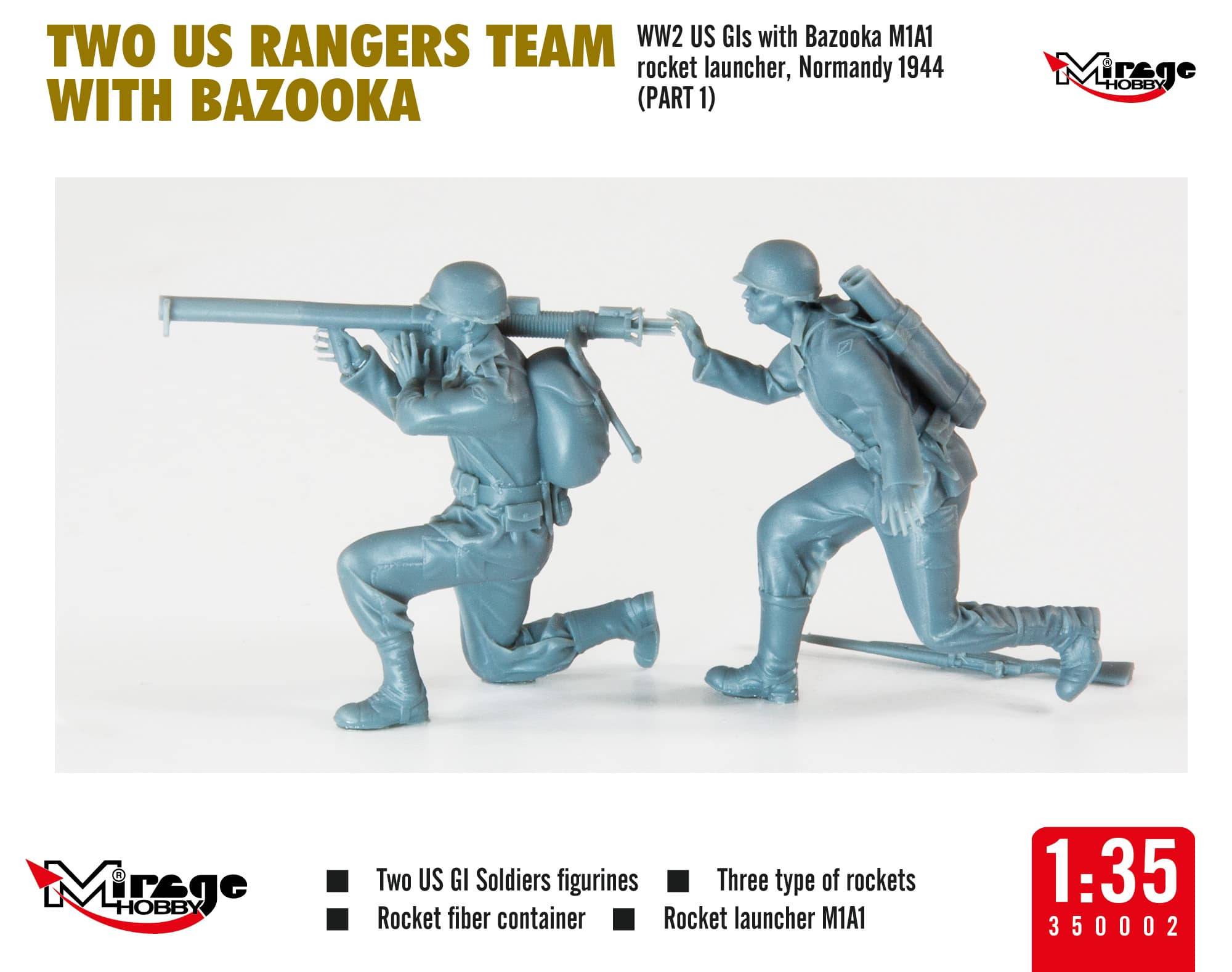 TWO US RANGERS TEAM WITH BAZOOKA – Image 9