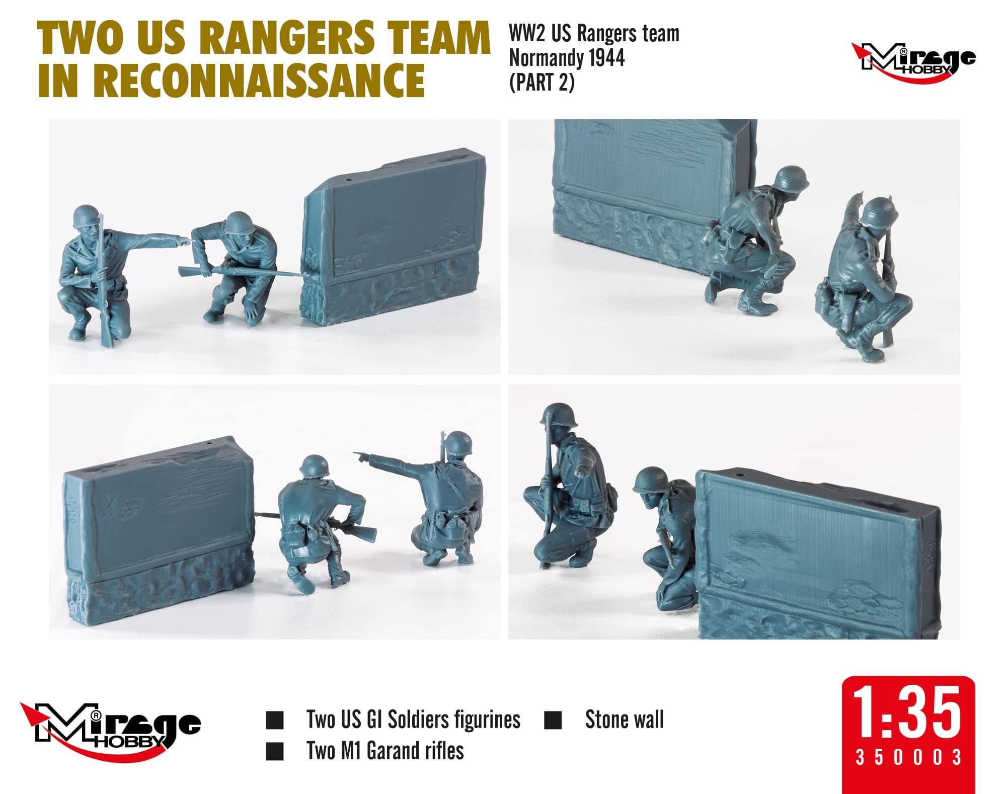 TWO US RANGERS TEAM IN RECONNAISSANCE – Image 3