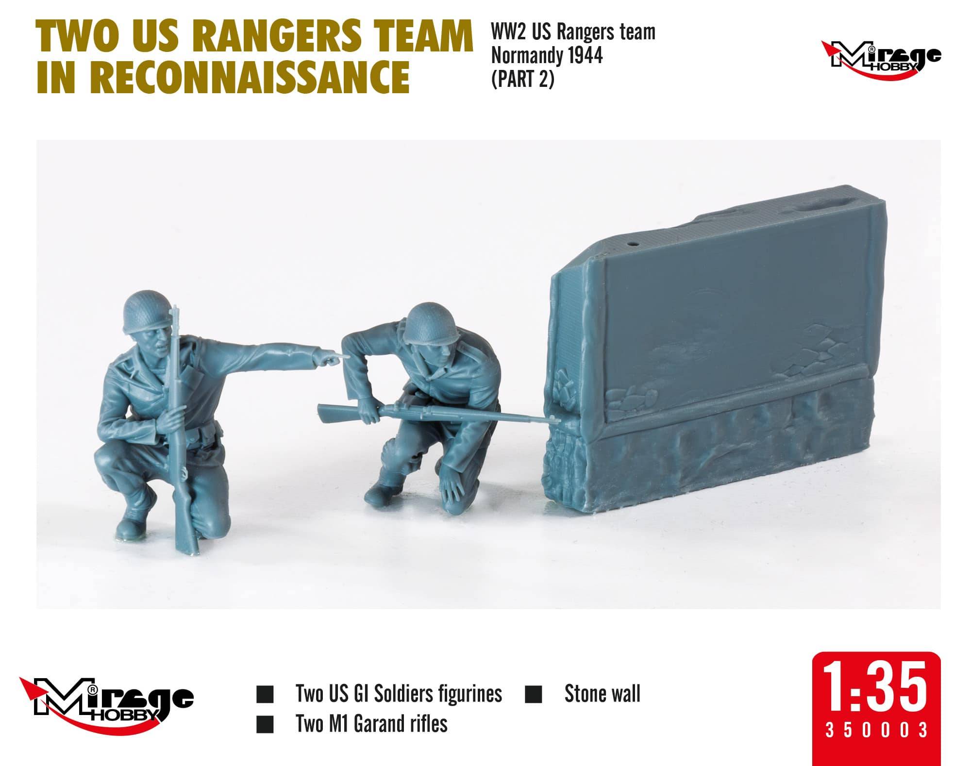 TWO US RANGERS TEAM IN RECONNAISSANCE – Image 4