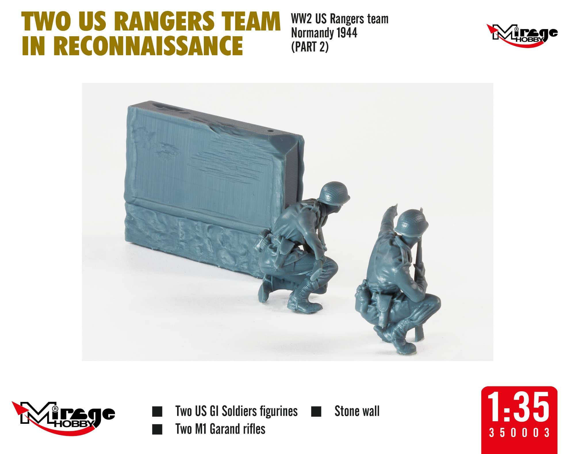 TWO US RANGERS TEAM IN RECONNAISSANCE – Image 5