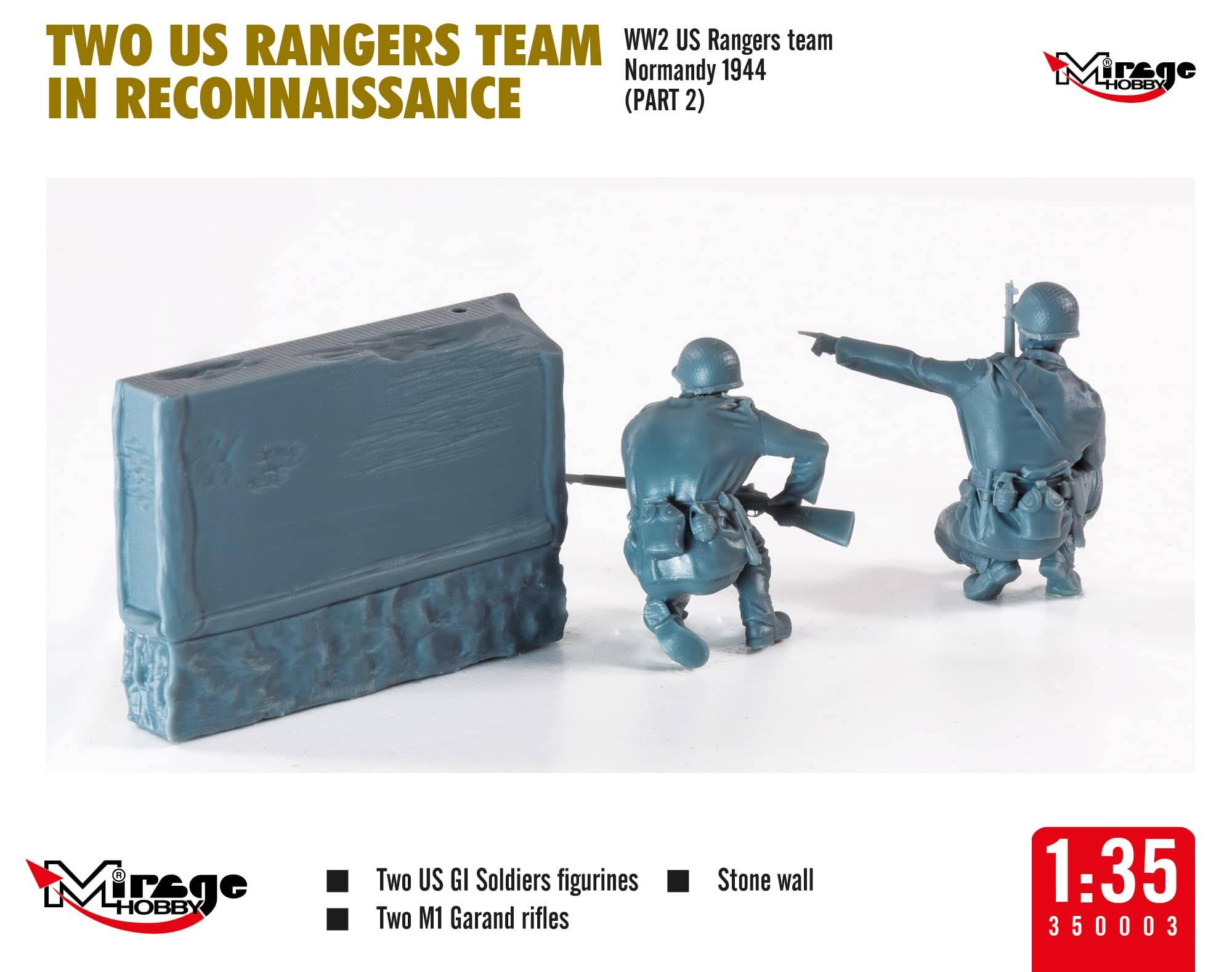 TWO US RANGERS TEAM IN RECONNAISSANCE – Image 6