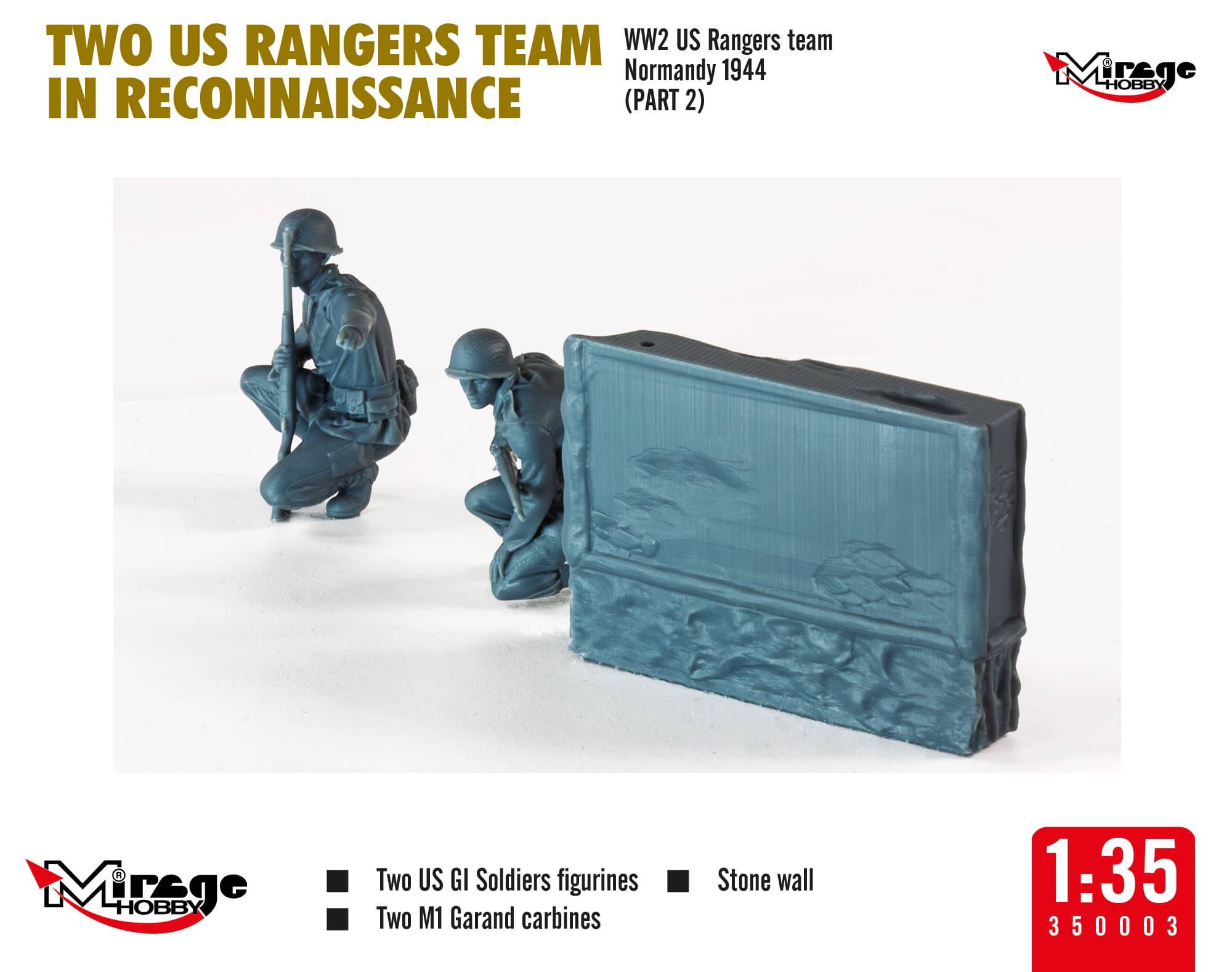 TWO US RANGERS TEAM IN RECONNAISSANCE – Image 7