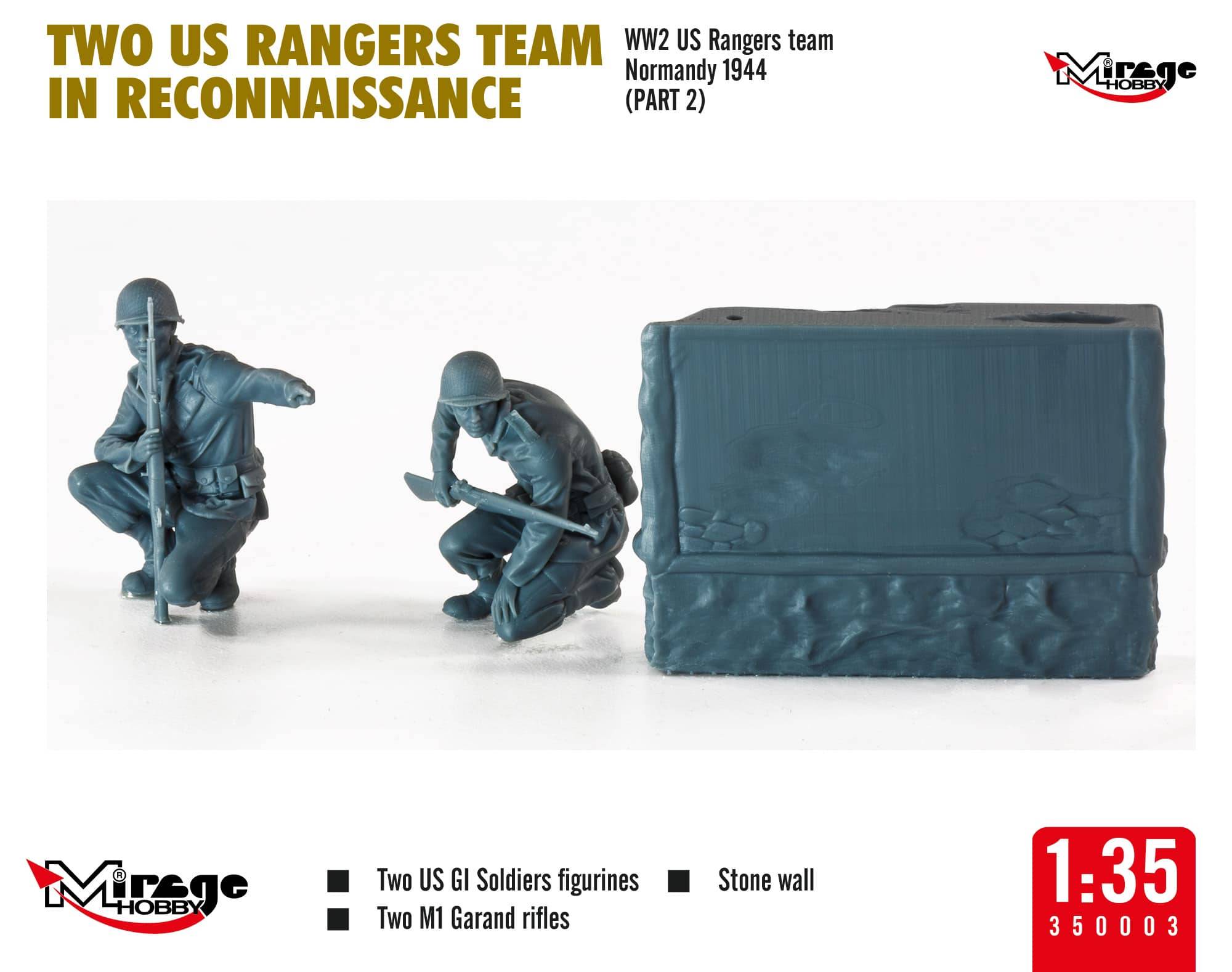 TWO US RANGERS TEAM IN RECONNAISSANCE – Image 8
