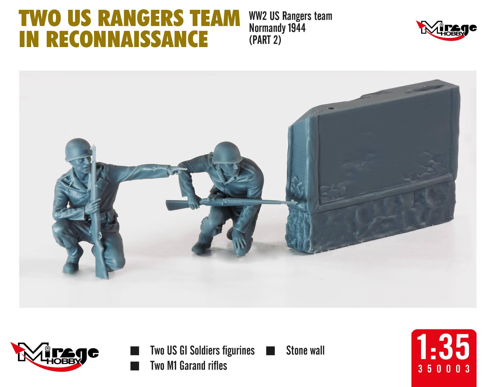 TWO US RANGERS TEAM IN RECONNAISSANCE – Image 9