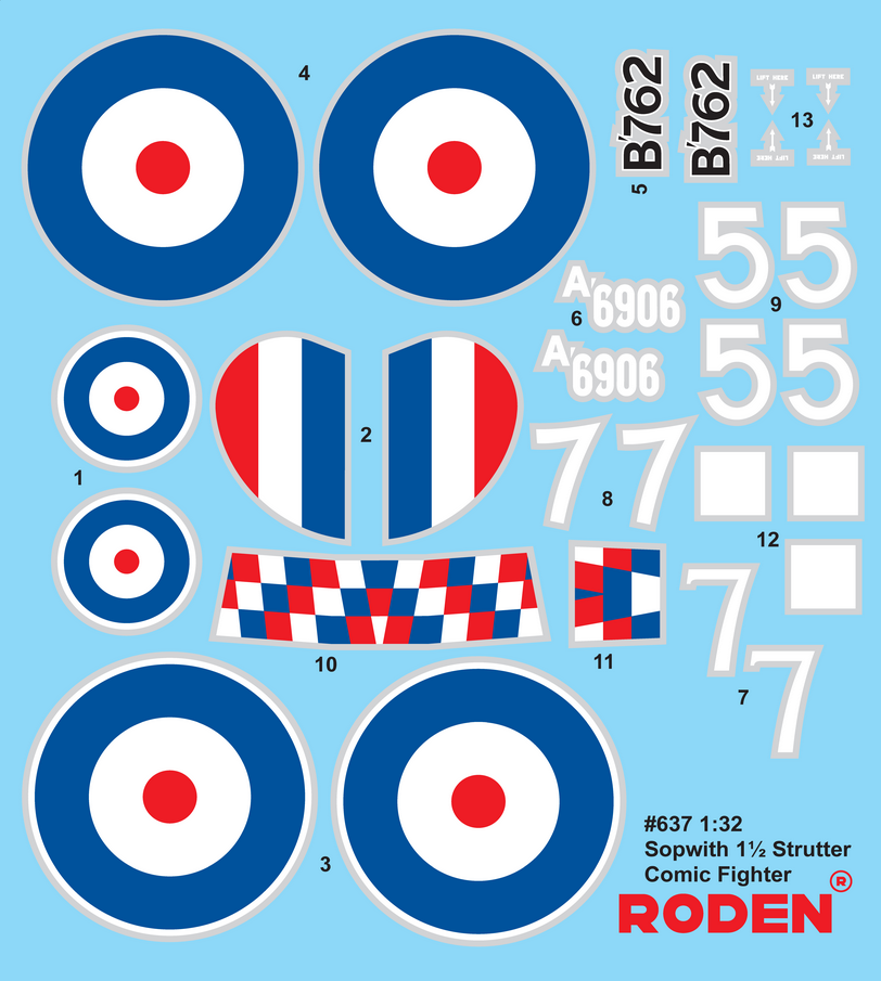 Sopwith 1 1/2 Strutter Comic Fighter – Image 4