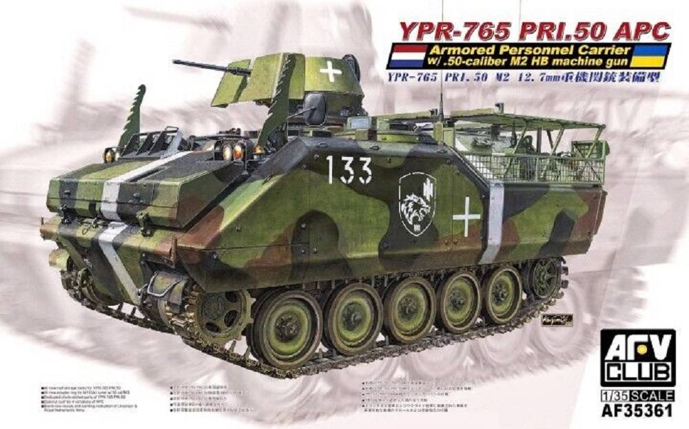 YPR-765 PRI.50 APC w/ .50-caliber M2 HB machine gun