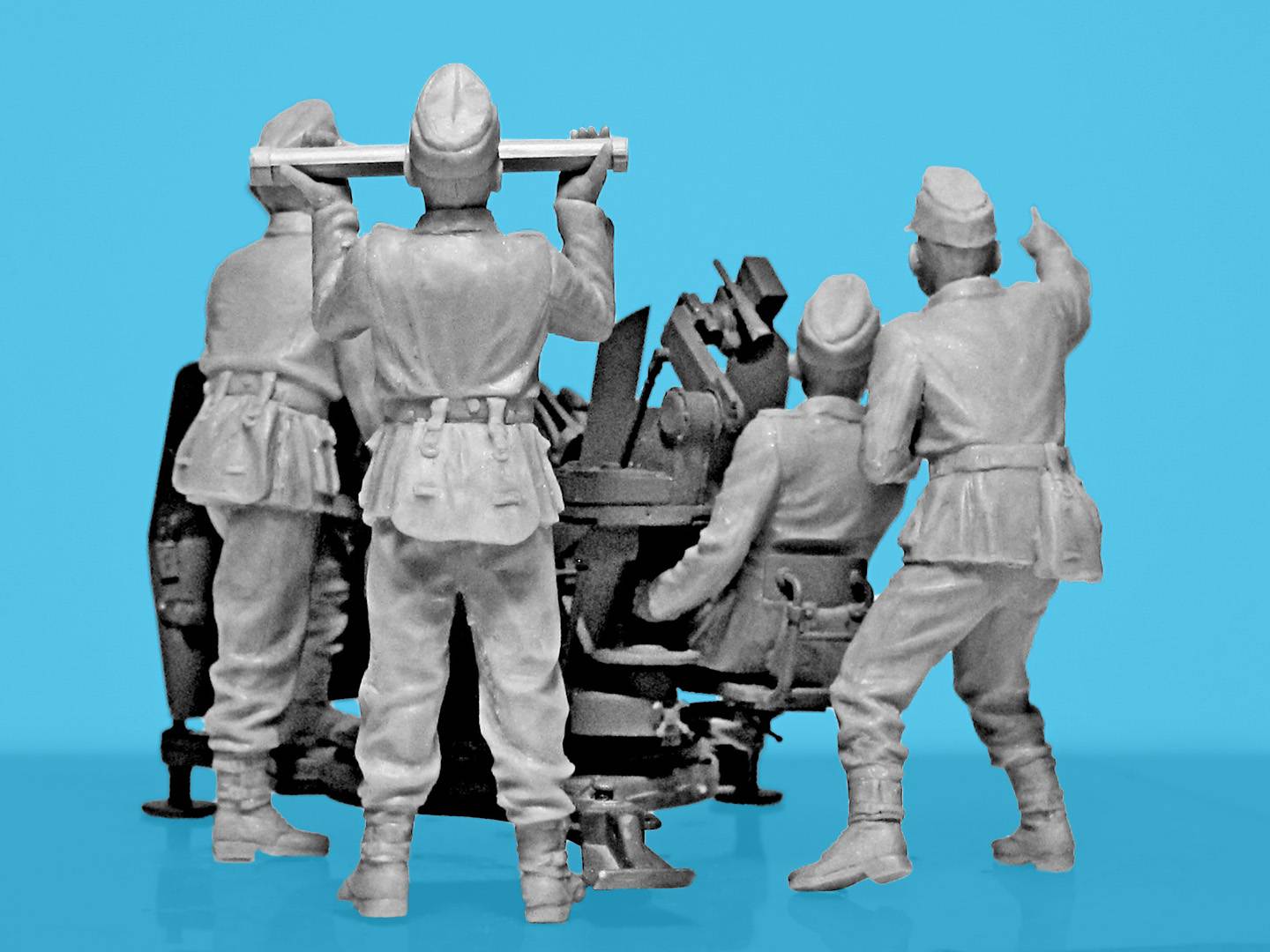2 cm Flak 38 with Crew – Image 4