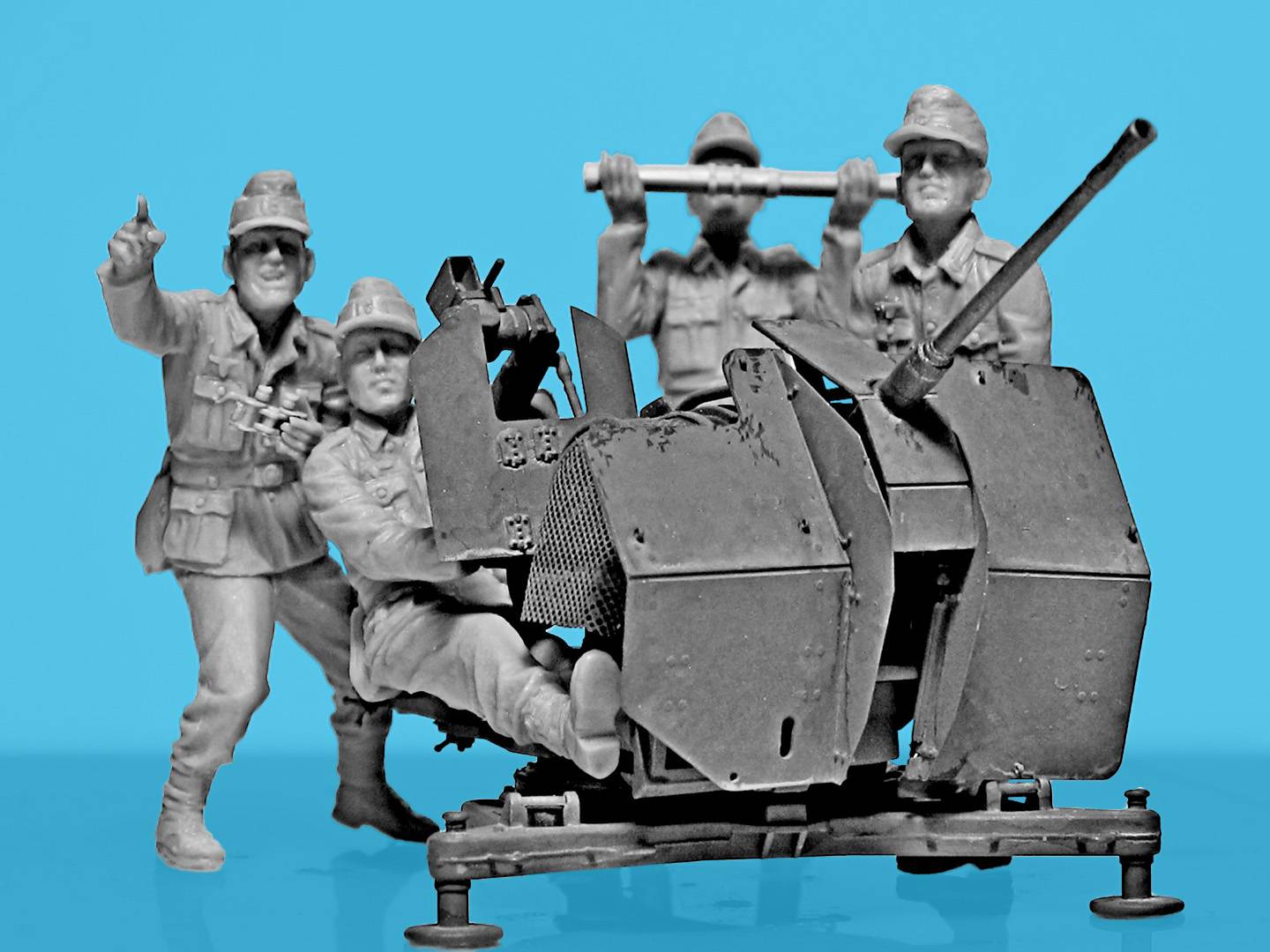 2 cm Flak 38 with Crew – Image 2