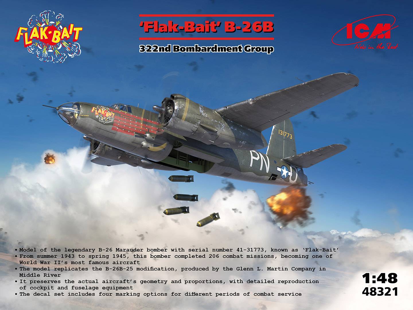 ‘Flak Bait’ B-26B 322nd Bombardment Group