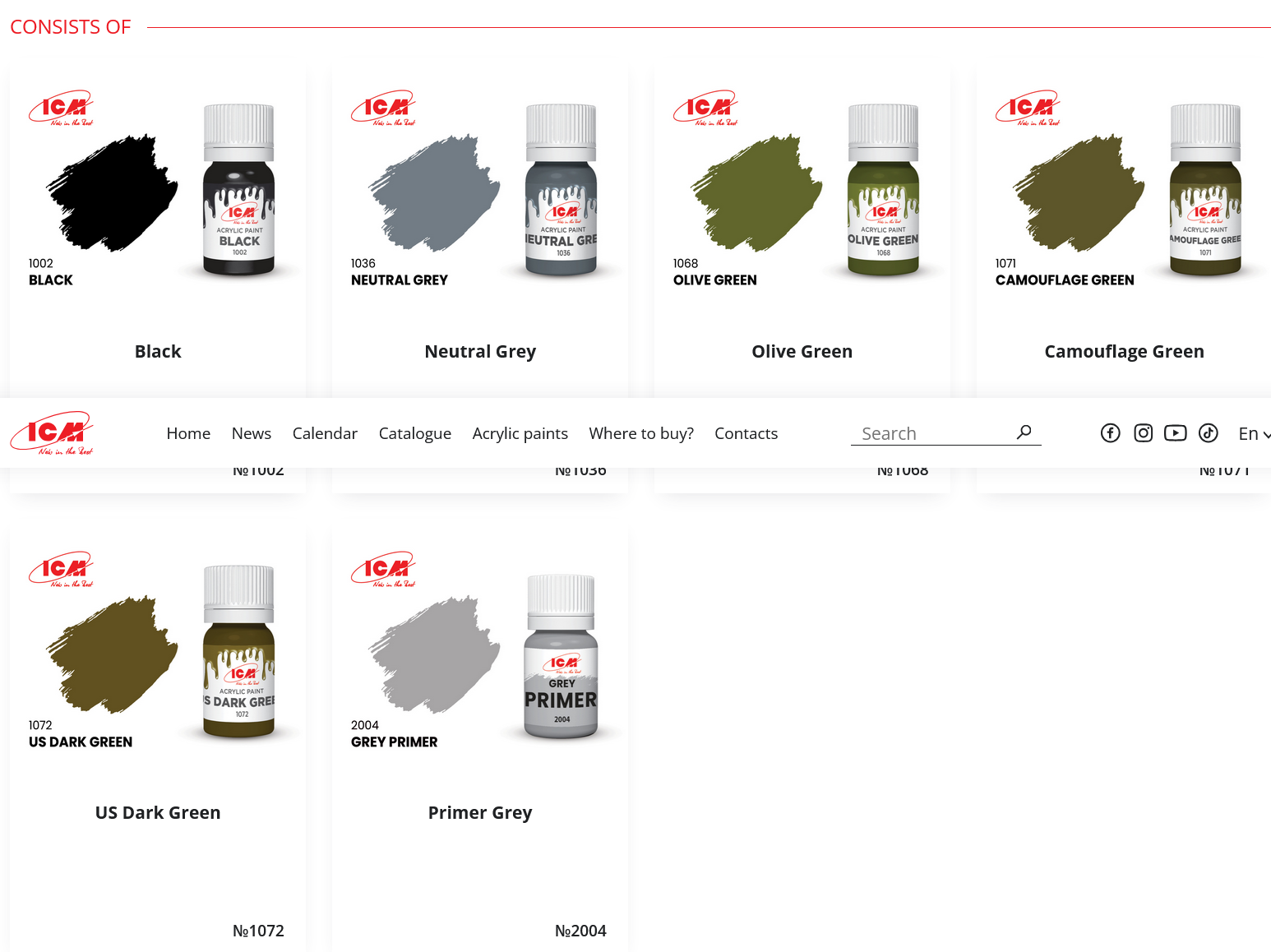 Acrylic paint set for ‘Flak Bait’ – Image 2