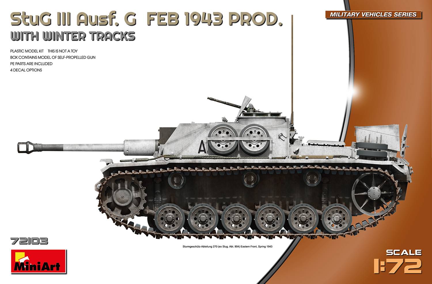 StuG III Ausf. G FEB 1943 PROD. WITH WINTER TRACKS