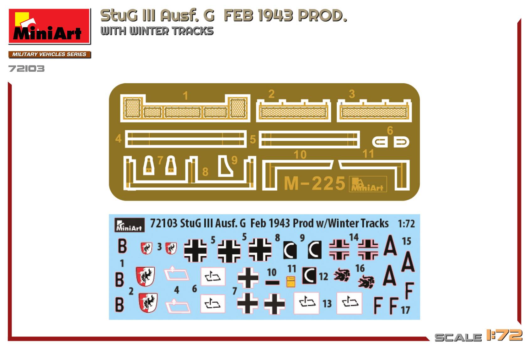 StuG III Ausf. G FEB 1943 PROD. WITH WINTER TRACKS – Image 2