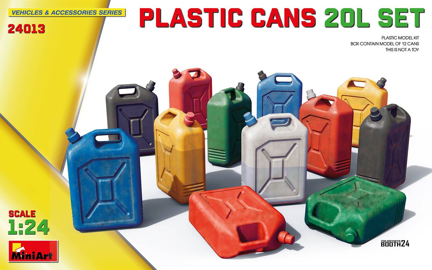 PLASTIC CANS 20L SET