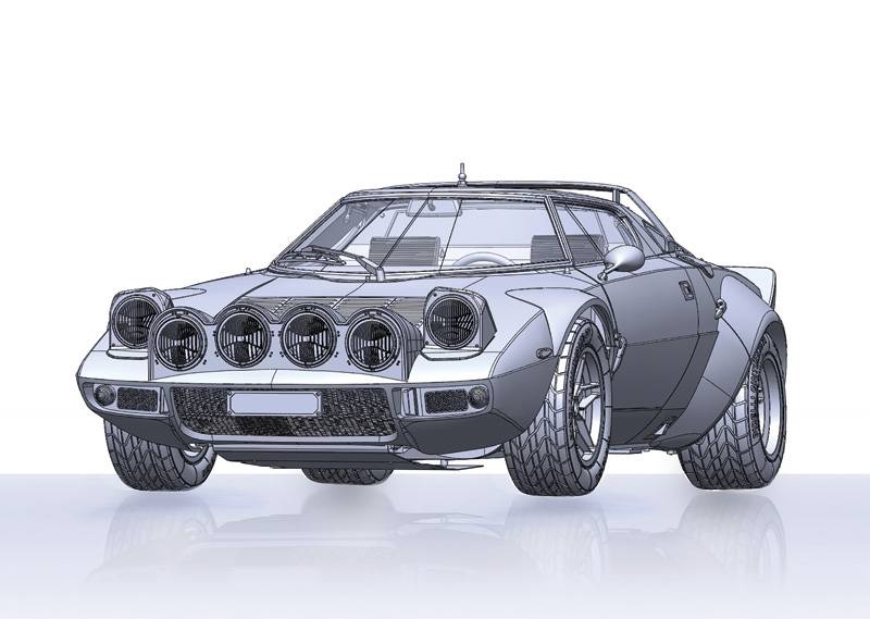 Lancia stratos HF Gr.4 Monte Carlo 1977 – Image 17