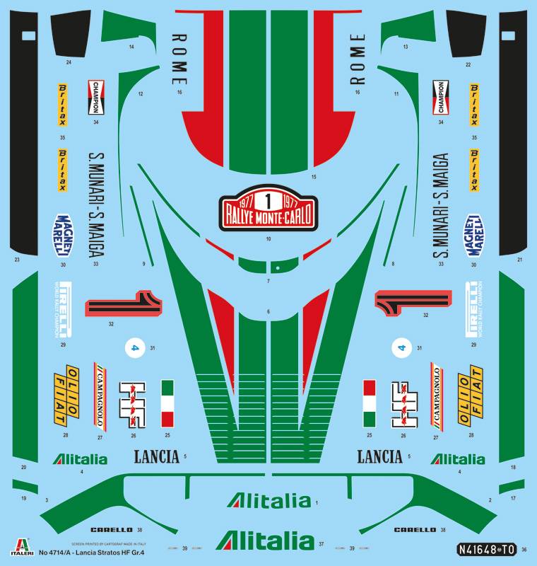 Lancia stratos HF Gr.4 Monte Carlo 1977 – Image 22