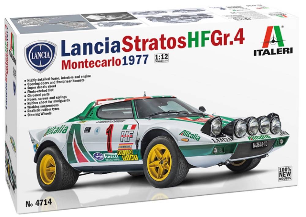 Lancia stratos HF Gr.4 Monte Carlo 1977