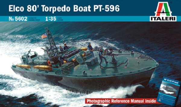 ELCO 80 PT-596 TORPEDO BOAT