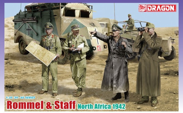 Rommel & Staff North Africa 1942