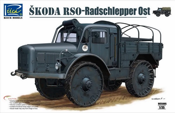 SKODA RSO RADSCHLEPPER OST