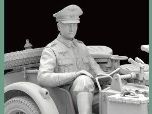 WWII German officer for Side Car 1942