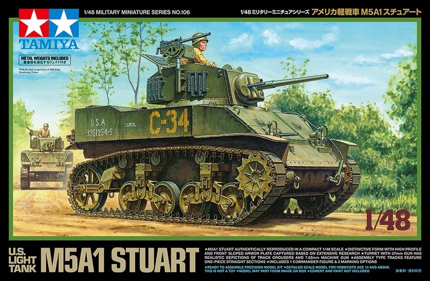 U.S. Light Tank M5A1 Stuart