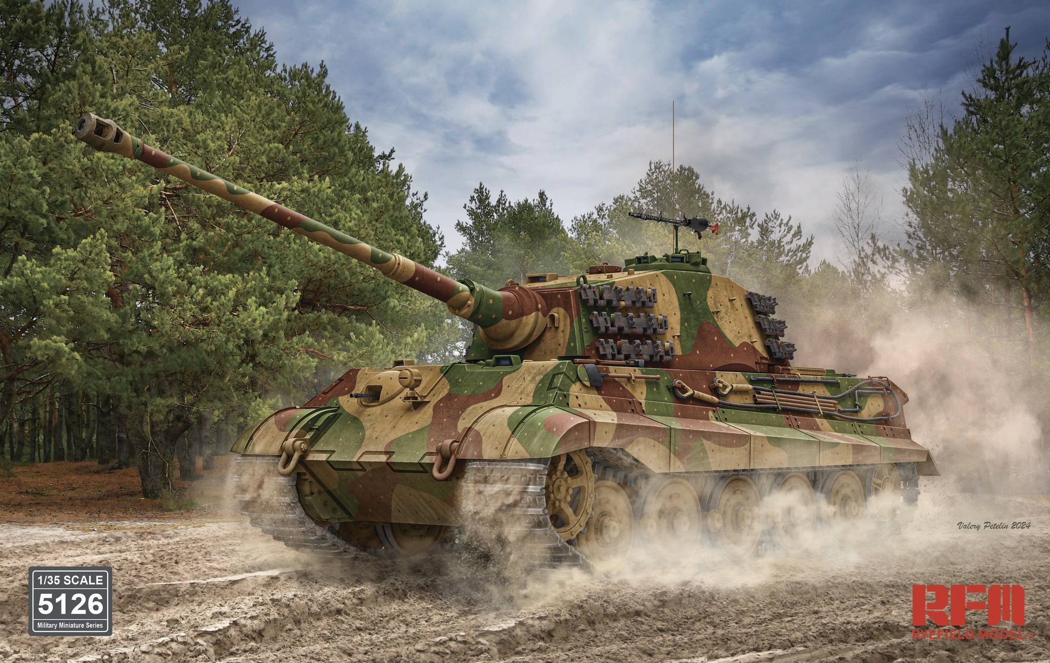 Pz.Kpfw.VI Ausf.B King Tiger Henschel Turret Sd.Kfz. 182 Upgrade Version – Image 10