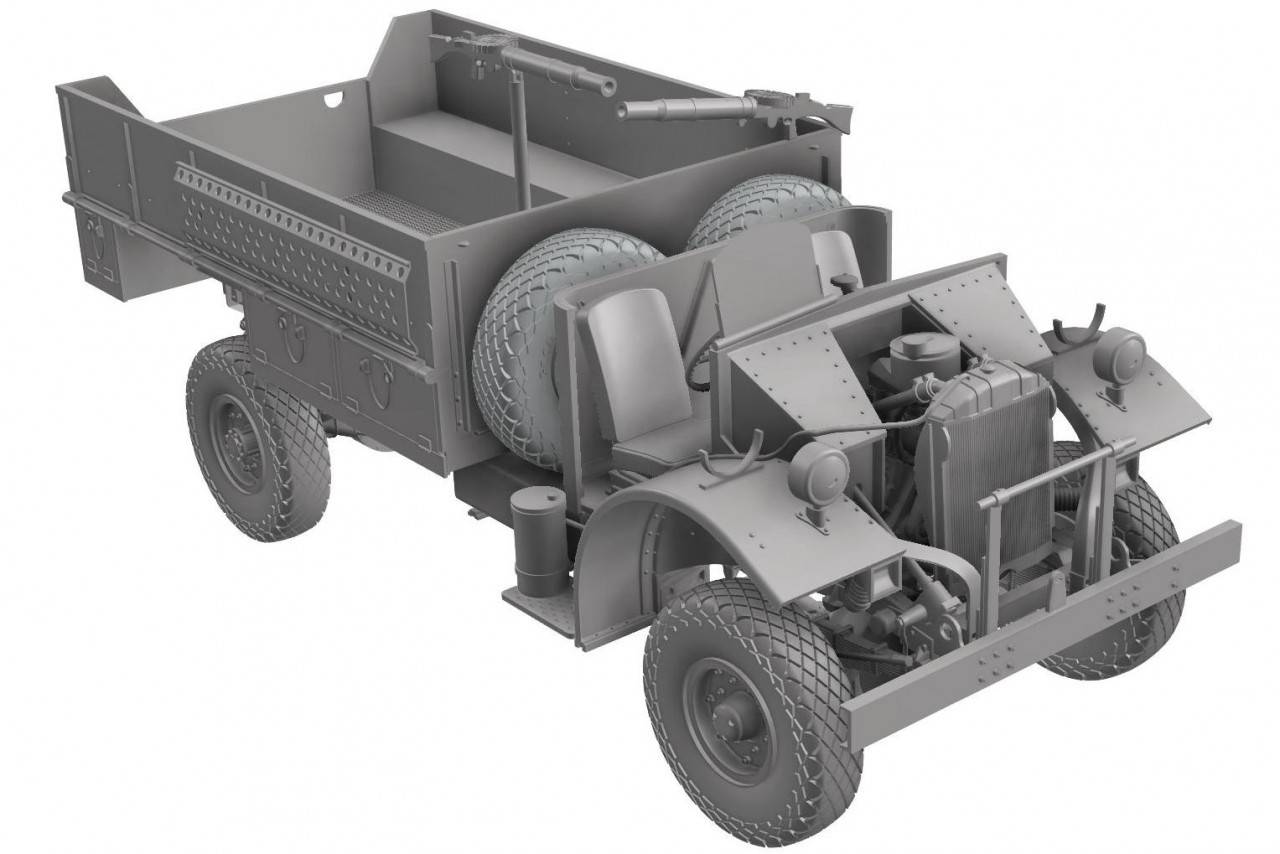 LRDG F30 Patrol Truck with Offset rear bed Bonus edition – Image 7