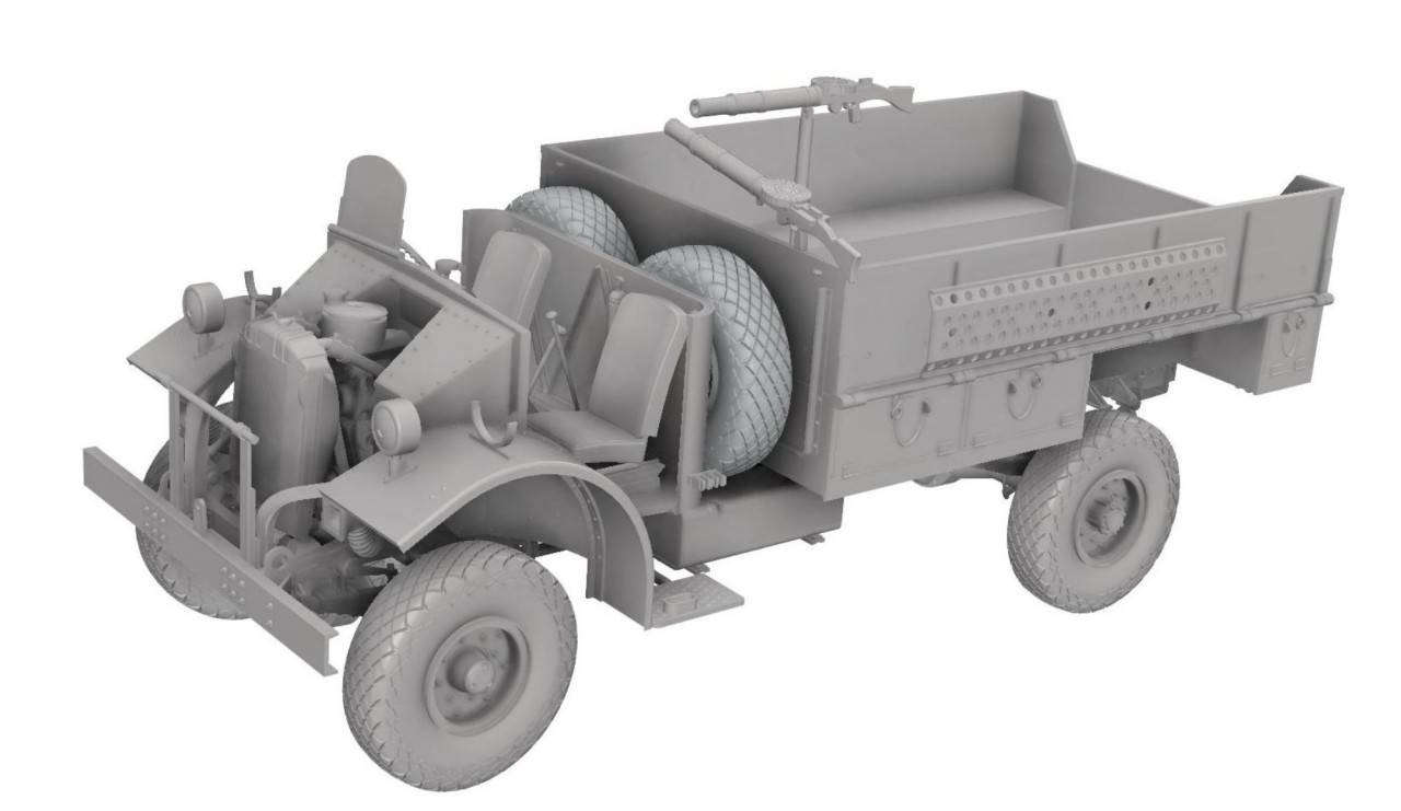 LRDG F30 Patrol Truck with Offset rear bed Bonus edition – Image 9