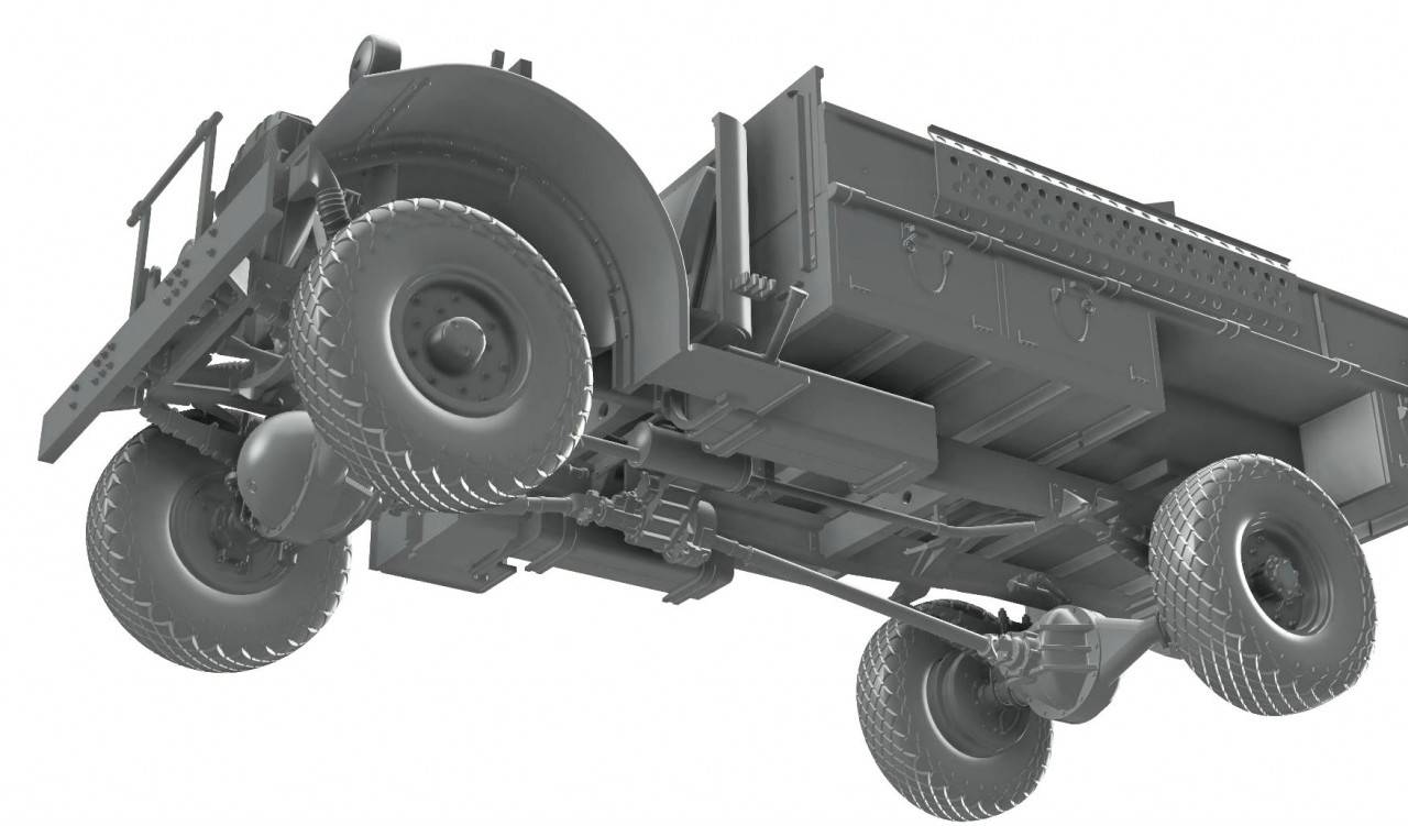 LRDG CMP F30 Truck with ordnance 37mm MKI Bofors Gun – Image 2