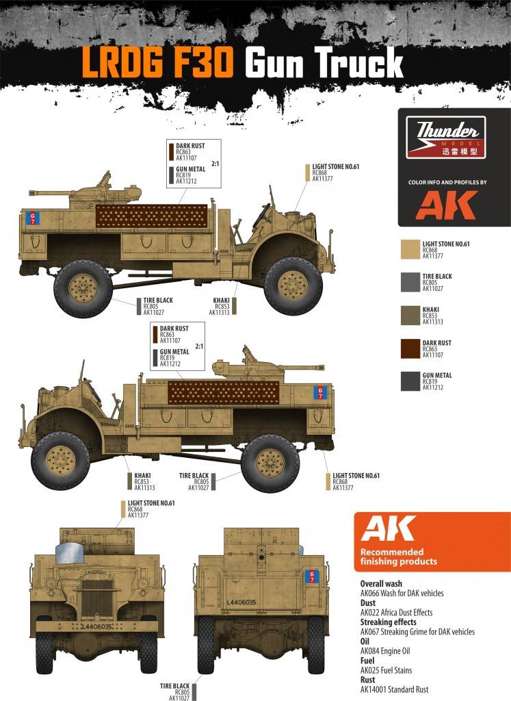 LRDG CMP F30 Truck with ordnance 37mm MKI Bofors Gun – Image 8