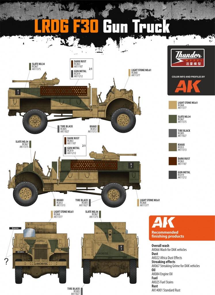 LRDG CMP F30 Truck with ordnance 37mm MKI Bofors Gun – Image 9