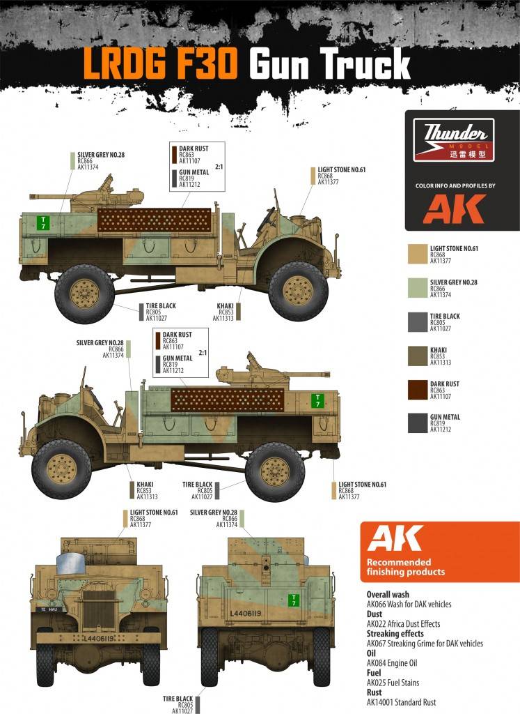 LRDG CMP F30 Truck with ordnance 37mm MKI Bofors Gun – Image 11