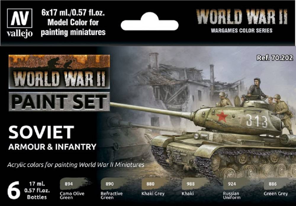 WWII Soviet Armour & Infantry